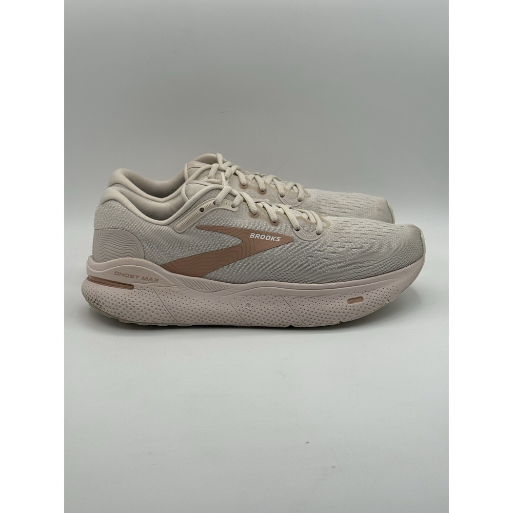 Brooks Ghost Max Crystal Grey Tuscany Women's Shoes Cushion Sneakers Size 11